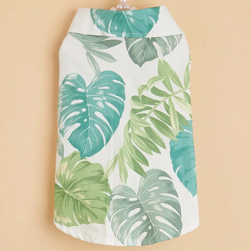 Hawaiian Style Beach Vacation Dog Clothes Green - Shop at LoveMi