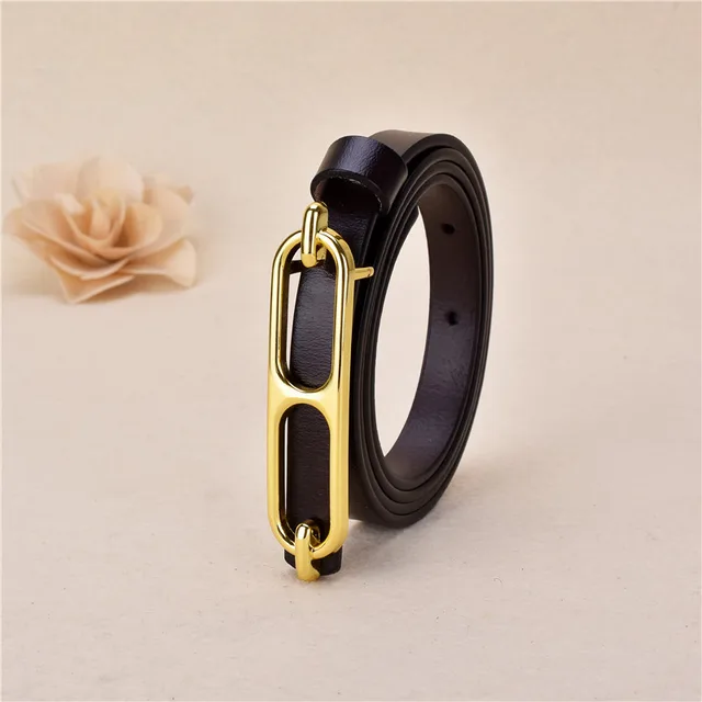 Fashion Casual Thin Belt Korean Style Simple Student With Skirt Black - Shop at LoveMi