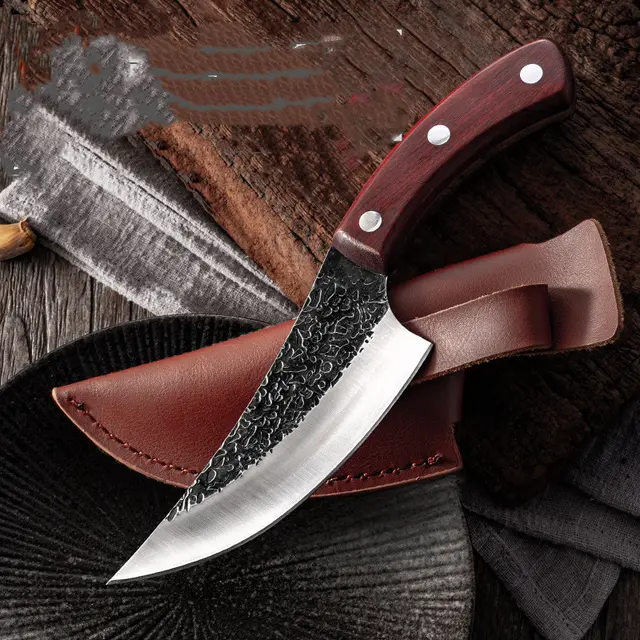 Forged Boning Knife And Hammered Slaughter - Shop at LoveMi