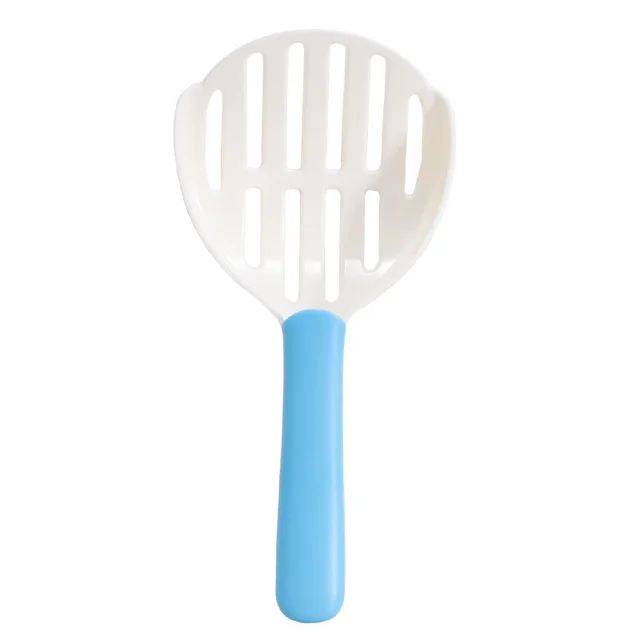 Filter Tofu Cat Litter Scoop Plastic Two Color Cat Poop Scoop Pet Cleaning Supplies Toilet Picker White - Shop at LoveMi