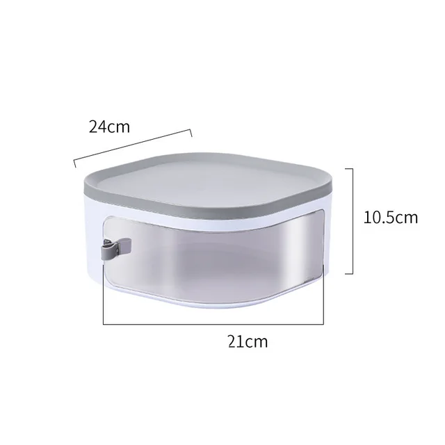 Multi layer Household Multifunctional Dust proof Cover For Heat Preservation Dish Cover White Grayshort Section 1Lay - Shop at LoveMi
