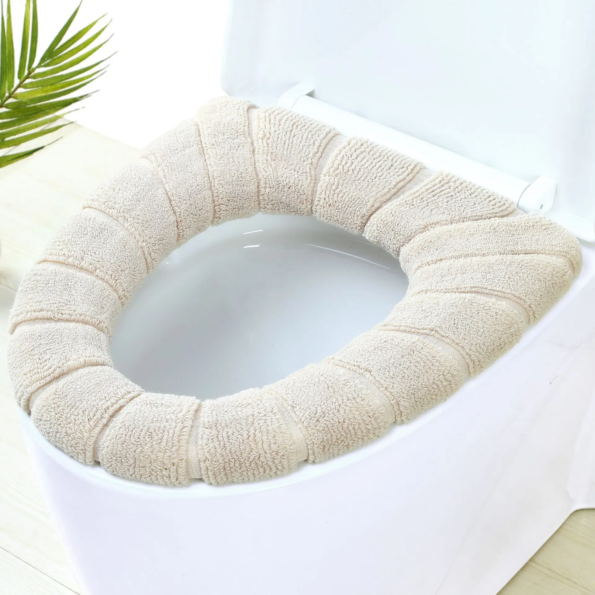Elastic Thickened Toilet Washer O-shaped U-shaped V-shaped General Seat Cushion - Nordic Rice