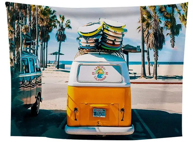 Surf Truck Tapetsry 200X150Cm - Shop at LoveMi