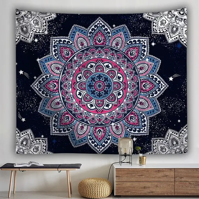 Blue Mandala Tapestry 230X180Cm - Shop at LoveMi