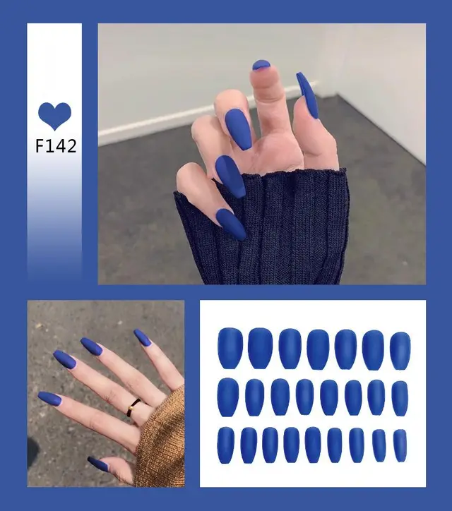 Matte Matte Super Long Ballet Nail 21Style - Shop at LoveMi
