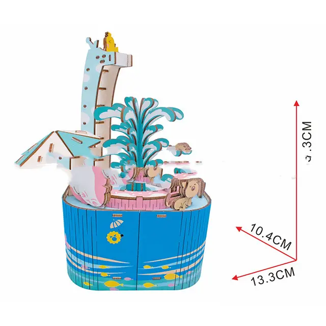 Color Box Cross Border Direct Sales Children DIY Handmade Blue - Shop at LoveMi