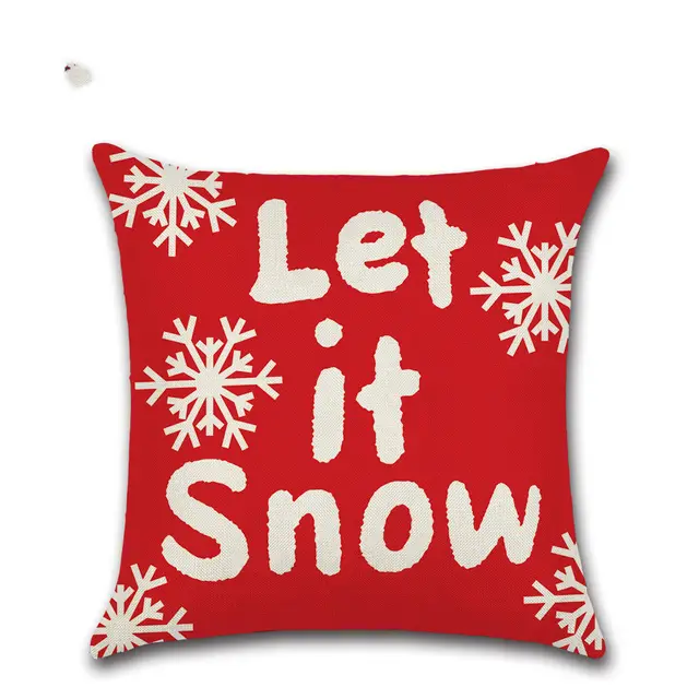 Cross Border New Christmas Pillow Cover Cushion Cover 6Style - Shop at LoveMi