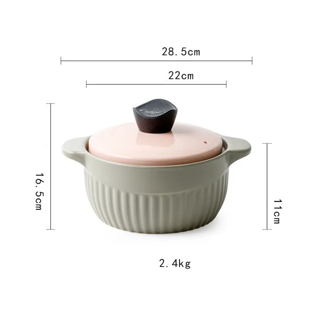 Creative Ceramic Casserole Soup Home Flame B - Shop at LoveMi