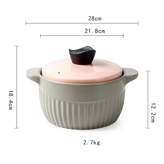 Creative Ceramic Casserole Soup Home Flame - Shop at LoveMi