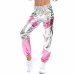 Hot pink & metallic silver