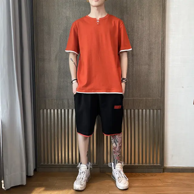 Trendy Men's Sports And Leisure Suits Red - Shop at LoveMi