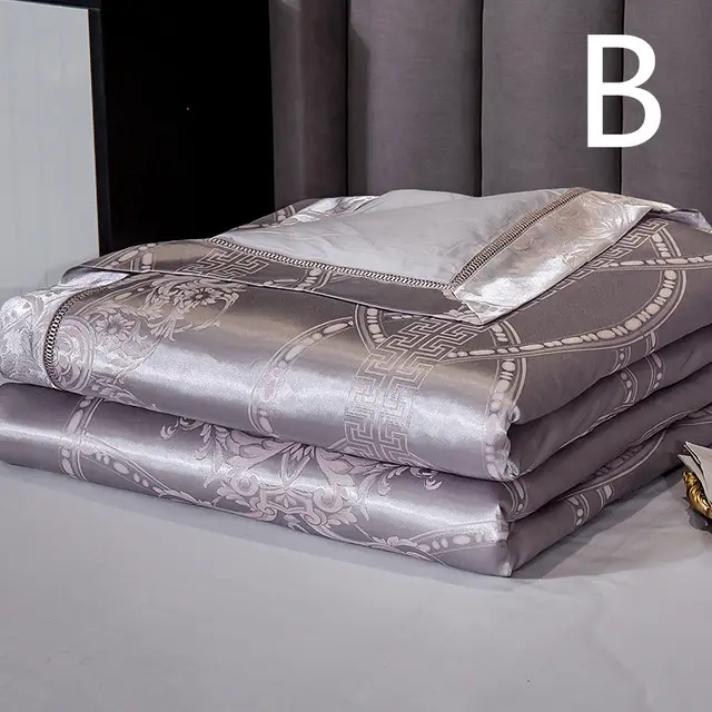 Silk Quilt And Ice Silk Air Conditioning Quilt Four Piece Cotton - Shop at LoveMi
