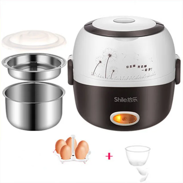 Student Dormitory Small One Person Rice Cooker Single Person Cooking Mini Mini Rice Cooker 1to2 Person Small Power White Black - Shop at LoveMi