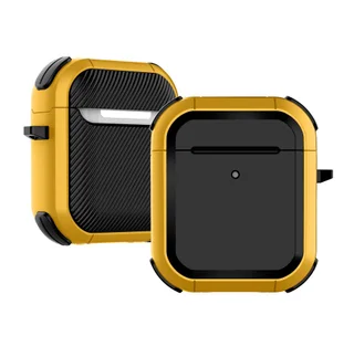 Airpods Pro Thunder Earphone Sleeve TPU Bluetooth Earphone Shell Airpods2 Protective Sleeve - Yellow