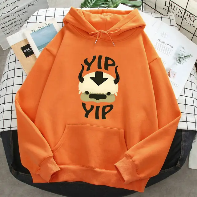 Cartoon Cute Animal Hot Hooded Sweater Orange - Shop at LoveMi