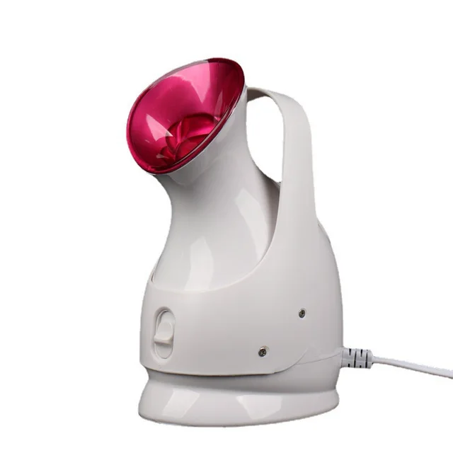 Nano Ion Steaming Facial Beauty Instrument Cleaner Rose Red - Shop at LoveMi