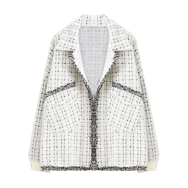 New Korean Version Loose Wild Autumn And Winter Small Fragrance Short Mink Imitation Plush Ladies Short Coat White - Shop at LoveMi