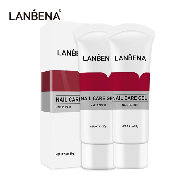 Gel Herbal Nail Repair Cream White 2Pcs - Shop at LoveMi