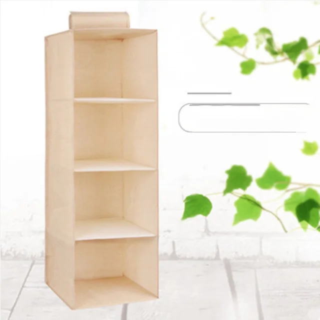 Drawer Storage Closet Hanging Storage Hanging Bag Beige - Shop at LoveMi