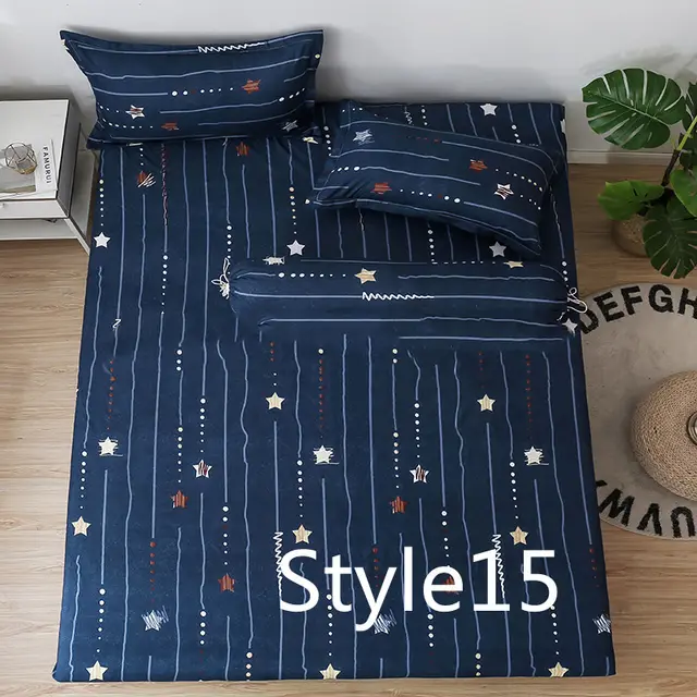 Single Bed Linens Mattress Pad Sets Bed Sheet Single Mattress Cover Size3 - Shop at LoveMi