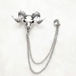 Bull Head Ancient Silver