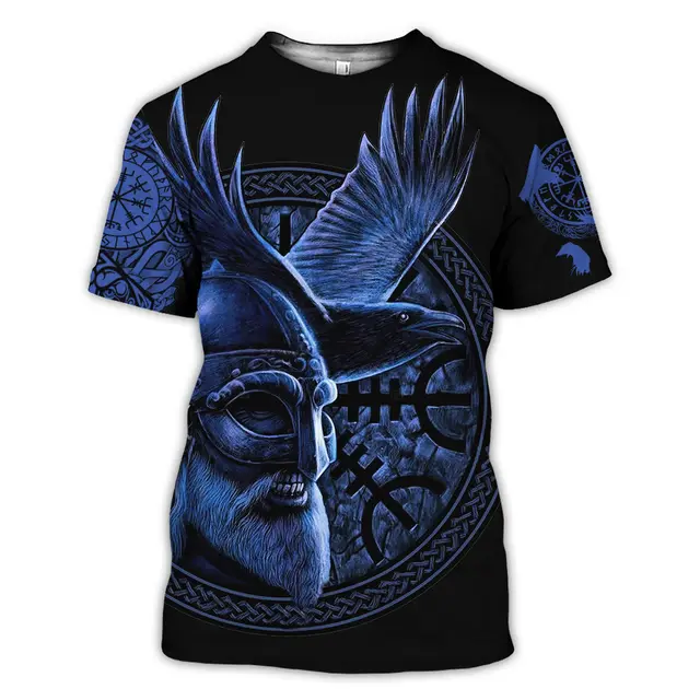 Number Printing Men's Round Neck Casual Short sleeved T shirt 2Color - Shop at LoveMi