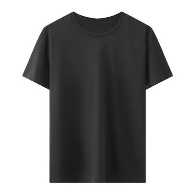 Slim Casual Light Business Half Sleeve Bottoming Shirt Black - Shop at LoveMi