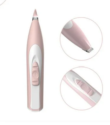 Cat And Dog Foot Hair Clippers Usb Interface Hair Trimmer Pink - Shop at LoveMi