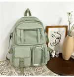Girls Backpack Junior High School Student Backpack - Green