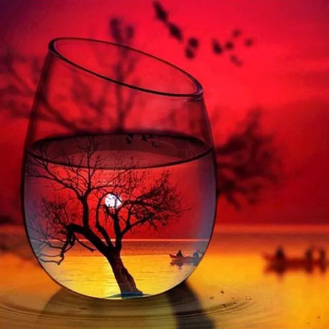 Sunset Theme Diamond Painting, 5D Embroidery, Cross Stitch Square - Shop at LoveMi