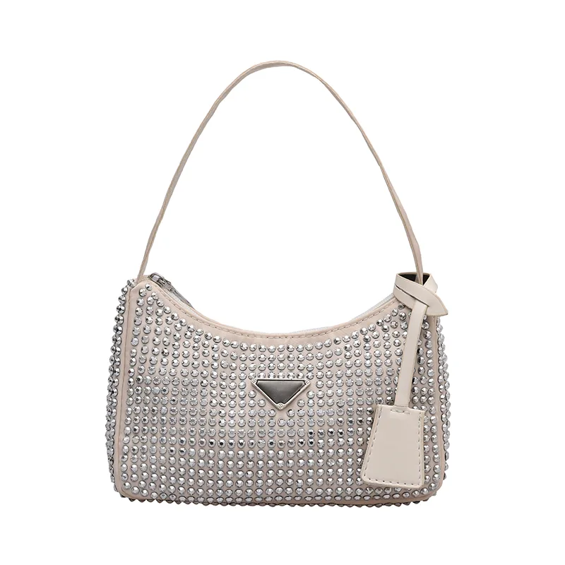 Square Bag Shoulder Bag Texture Messenger Bag Handbag White - Shop at LoveMi