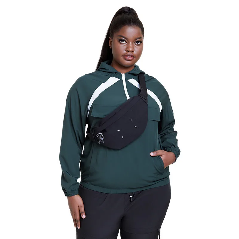 Hooded Running Sweatshirt Women Fitness Yoga Workout Tops Green - Shop at LoveMi
