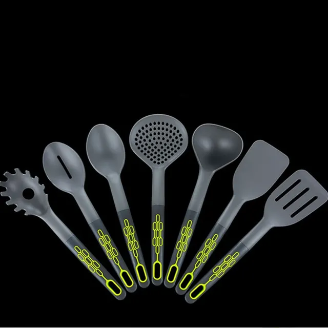 New Kitchen Non Stick Pan Tool Set Black - Shop at LoveMi
