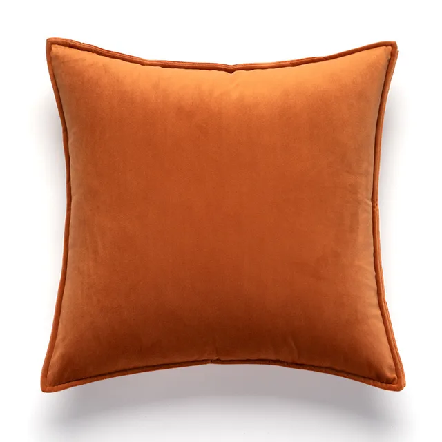 Abstract Living Room Bed Bedside Sofa Cushion Retro Warm Orange - Shop at LoveMi