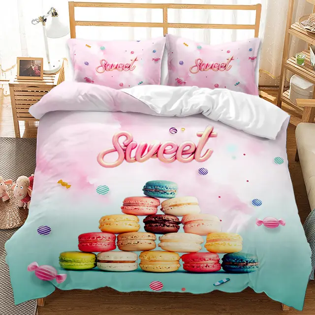 Landscape 3D Printing Three piece Bedding - Shop at LoveMi