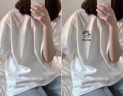 Short Sleeved Loose Korean Style Cotton Spring Summer Dress J - Shop at LoveMi