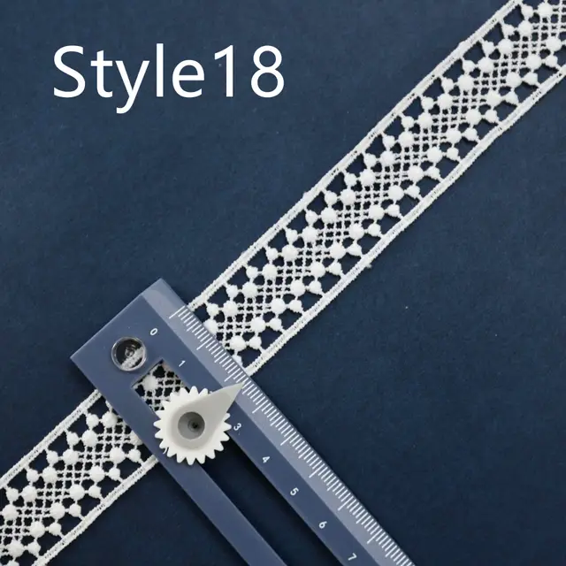 Embroidered Small Lace Barcode, Wave Skirt Fringed Lolita Women's Clothing Accessories 18Style - Shop at LoveMi