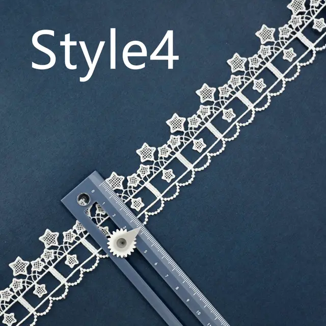 Embroidered Small Lace Barcode, Wave Skirt Fringed Lolita Women's Clothing Accessories 4Style - Shop at LoveMi