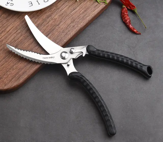 Kitchen Scissors For Fishbone Scissors Black - Shop at LoveMi