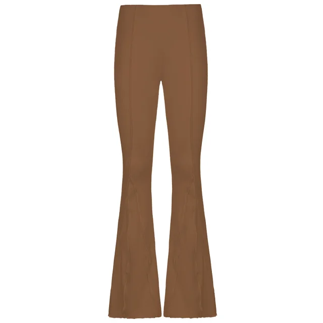 Women's European And American Solid Color Low Waist Sexy Anti car Casual Brown - Shop at LoveMi