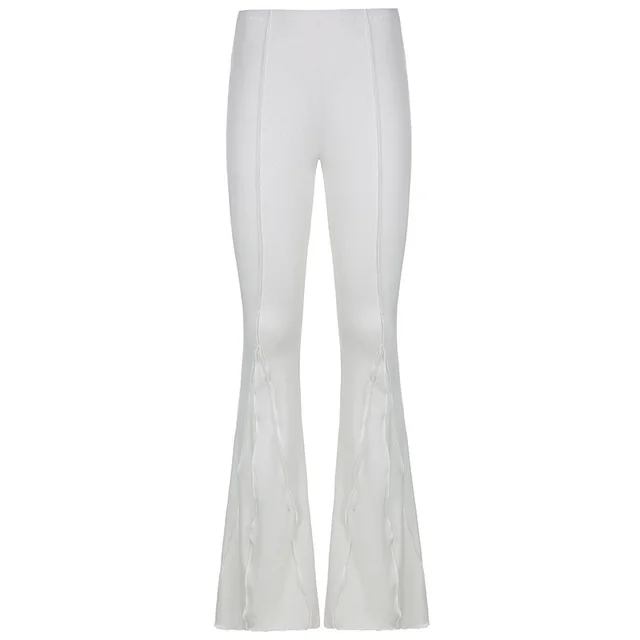 Women's European And American Solid Color Low Waist Sexy Anti car Casual White - Shop at LoveMi