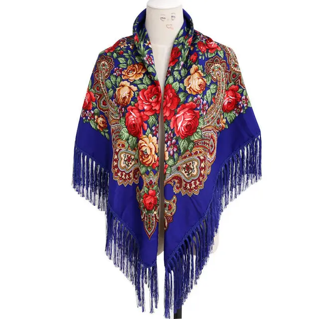 Scarf To Keep Warm In Autumn And Winter And Sunscreen In Summer Air conditioned Room Shawl Sapphire - Shop at LoveMi