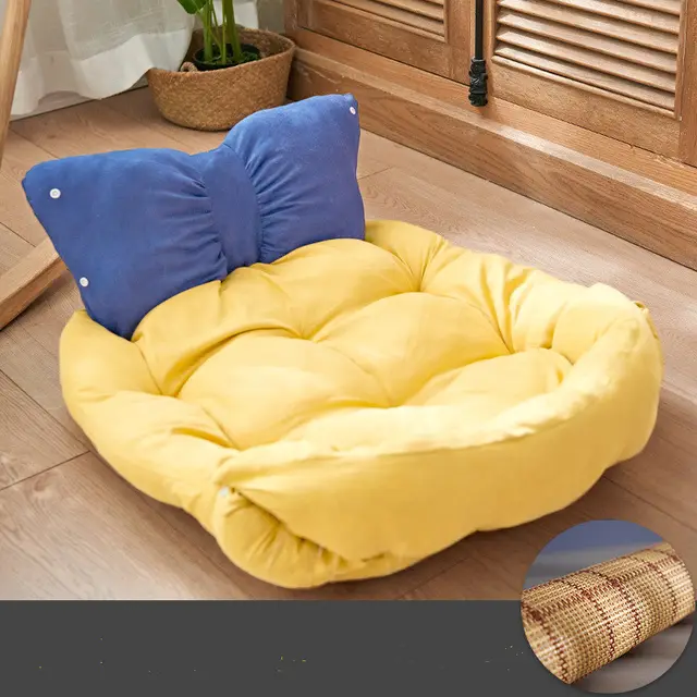 Bite resistant Removable And Washable Pet Cooler Mat For Large Dogs Yellow - Shop at LoveMi