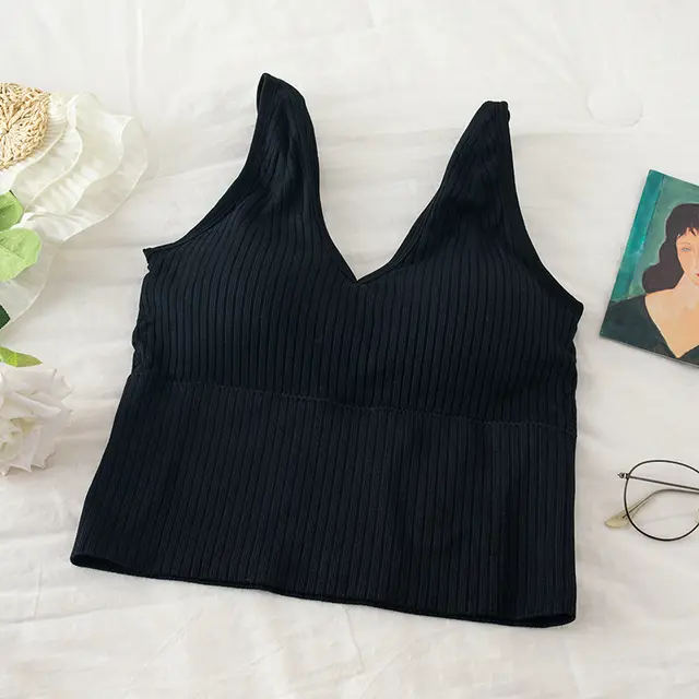 Anti glare No Steel Ring Sexy Gather Wrap Tube Top Black - Shop at LoveMi