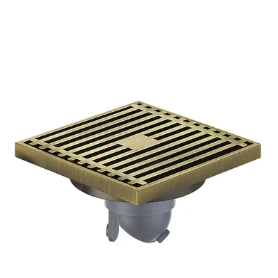 Quartet Copper Shower Room Toilet Floor Drain Brown - Shop at LoveMi