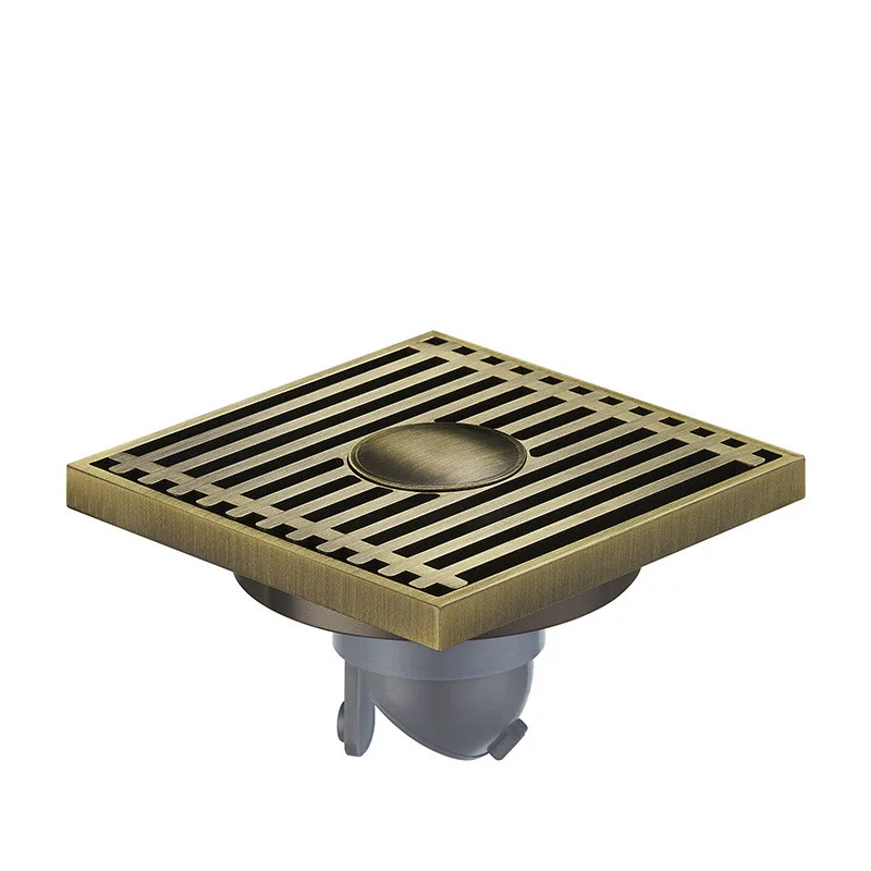 Quartet Copper Shower Room Toilet Floor Drain Brown - Shop at LoveMi