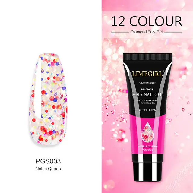Nail Art Glitter Powder Extension Glue Painless And Quick Extension Glitter Crystal Extension Glue 3.Style - Shop at LoveMi