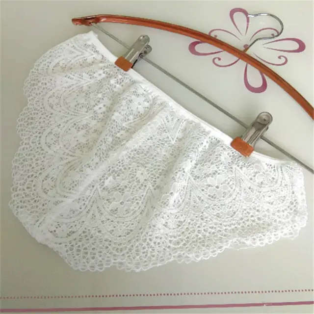 Lace Hollow Sexy Underwear Breathable Sexy Underwear White - Shop at LoveMi