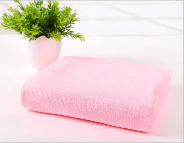 Fiber Bath Towel Big Towel Bathing Swimming Beach Towel Pink - Shop at LoveMi