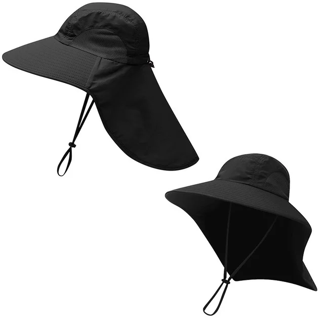 Fisherman Fishing Hat Men's Sunhat Summer Black - Shop at LoveMi